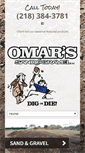 Mobile Screenshot of omarsandgravel.com